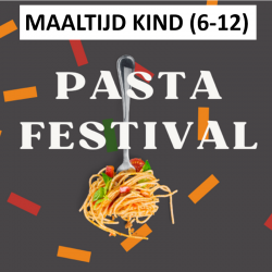 Maaltijd kind pastafestival