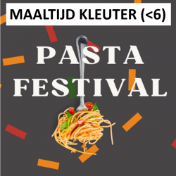 Maaltijd kleuter pastafestival